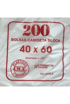 BOLSAS (formato camiseta)...