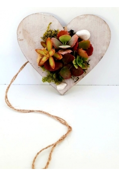 CRASAS CORAZON en madera...