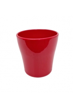 MACETA CERÁMICA ROJA (alto:...