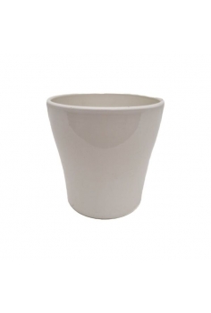 MACETA CERÁMICA BLANCA...