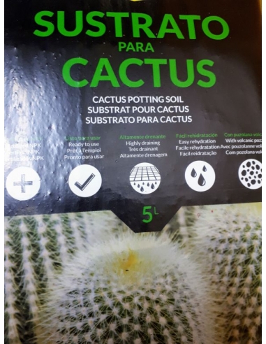 SUSTRATO cactus 5L...