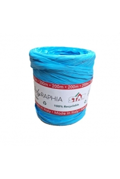 RAPHIA AZUL CIELO (15mm x...