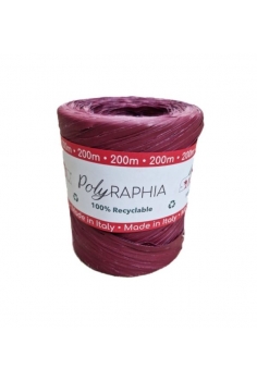 RAPHIA GRANATE (15mm x...