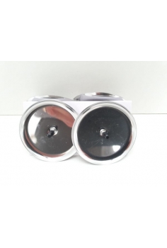 PORTA VELAS PLATEADO *4uds*...