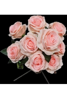 POMO ROSAS COLOR ROSA (9uds)