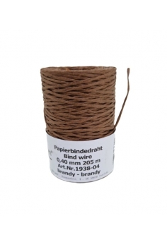 PAPIERDRAHT MARRÓN (205mt x...