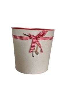 MACETA LATÓN + DECO (diam:...