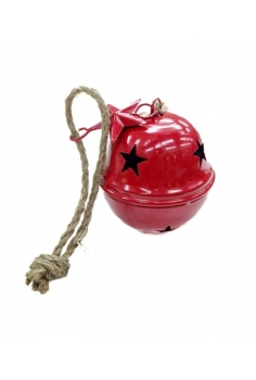 CAMPANILLA METAL ROJA...