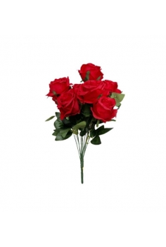 POMO 9 ROSAS DE TELA...