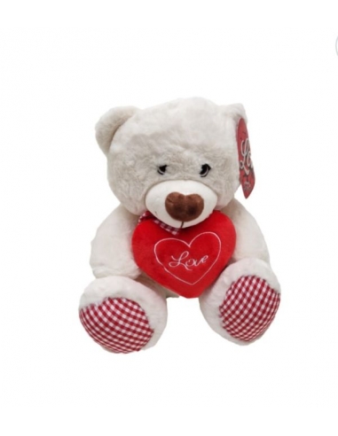 PELUCHE OSO LOVE.11 (alt: 28cm x...