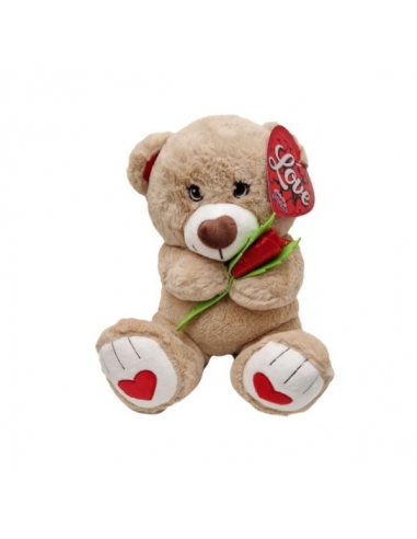 PELUCHE OSO LOVE.13 (alt: 28cm x...